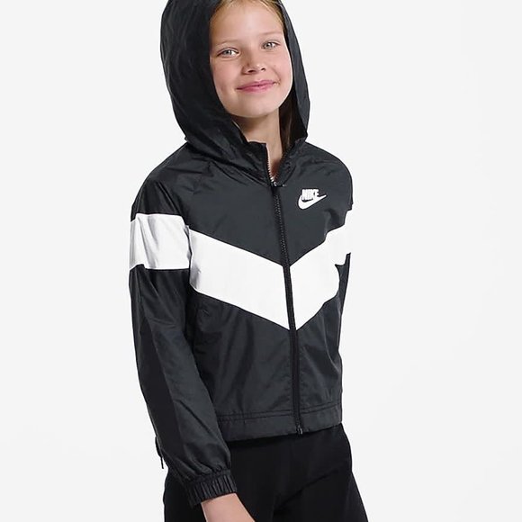 girls nike rain jacket